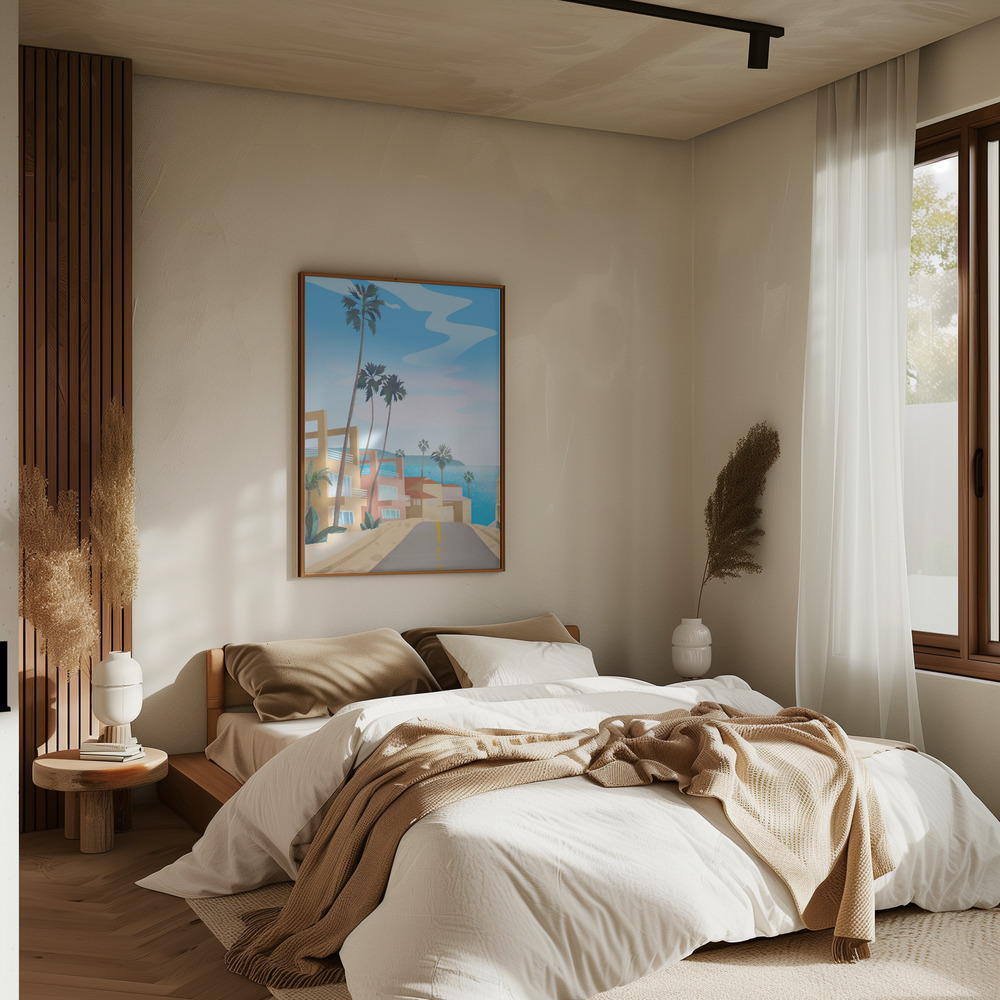 Affiche - California dans la chambre