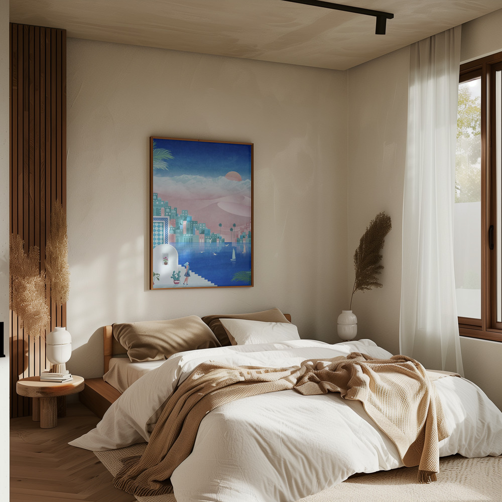 Plakat - Morocco i soveværelset