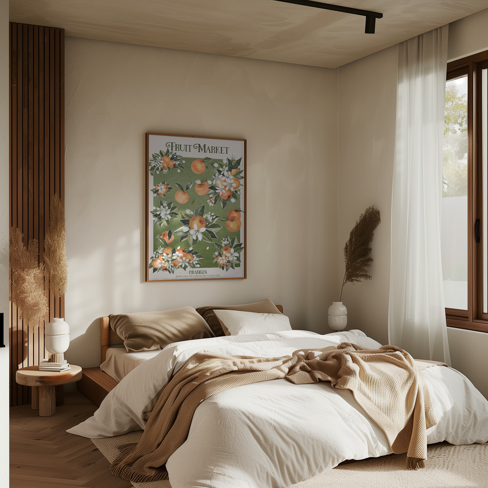 Poster Ratio 4x5 Print By Bohonewart Copy 6 - Affisch i sovrummet