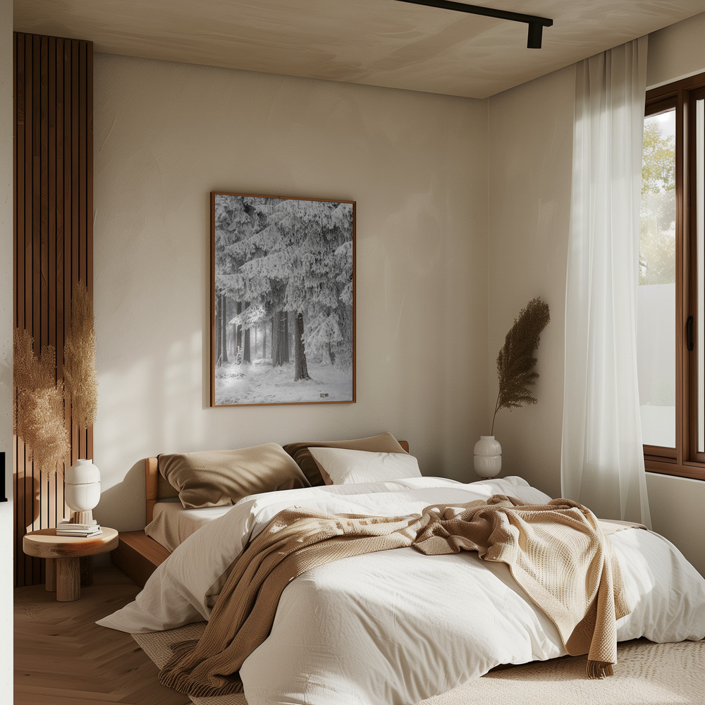 Poster - Winter Forest 2 in bedroom