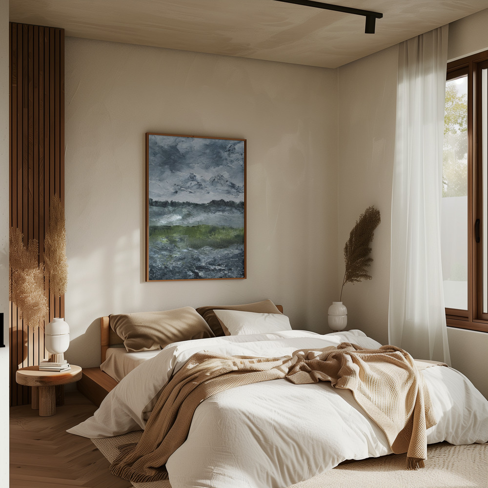 Poster - Landscape Study 1905 in slaapkamer