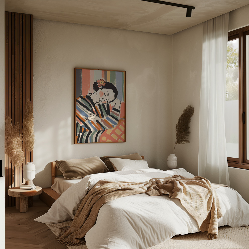 Poster - A Short Nap in bedroom