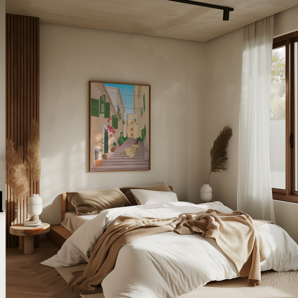 Poster - Mallorca Island in bedroom