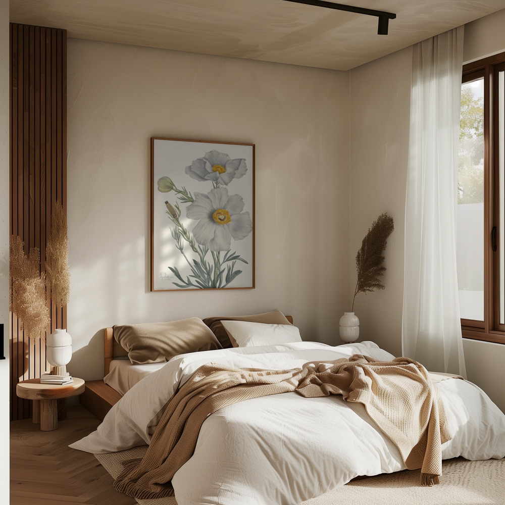 Affiche - Matilija Poppy dans la chambre