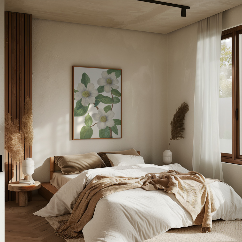 Affiche - Pacific Dogwood dans la chambre