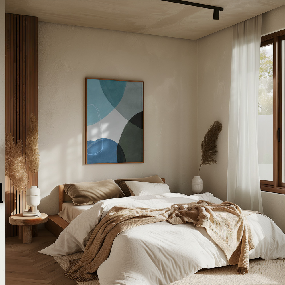 Plakat - Graphic 237X i soveværelset