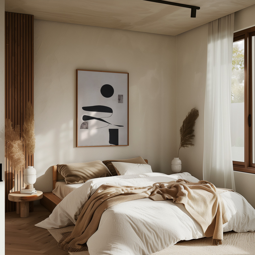 Poster - Minimalist Objects in bedroom