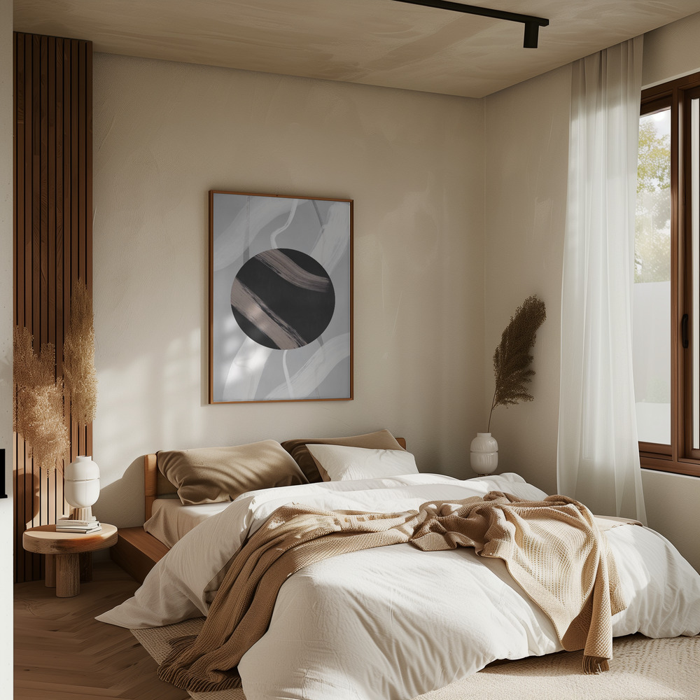 Poster - Lines and Shapes 8 in bedroom