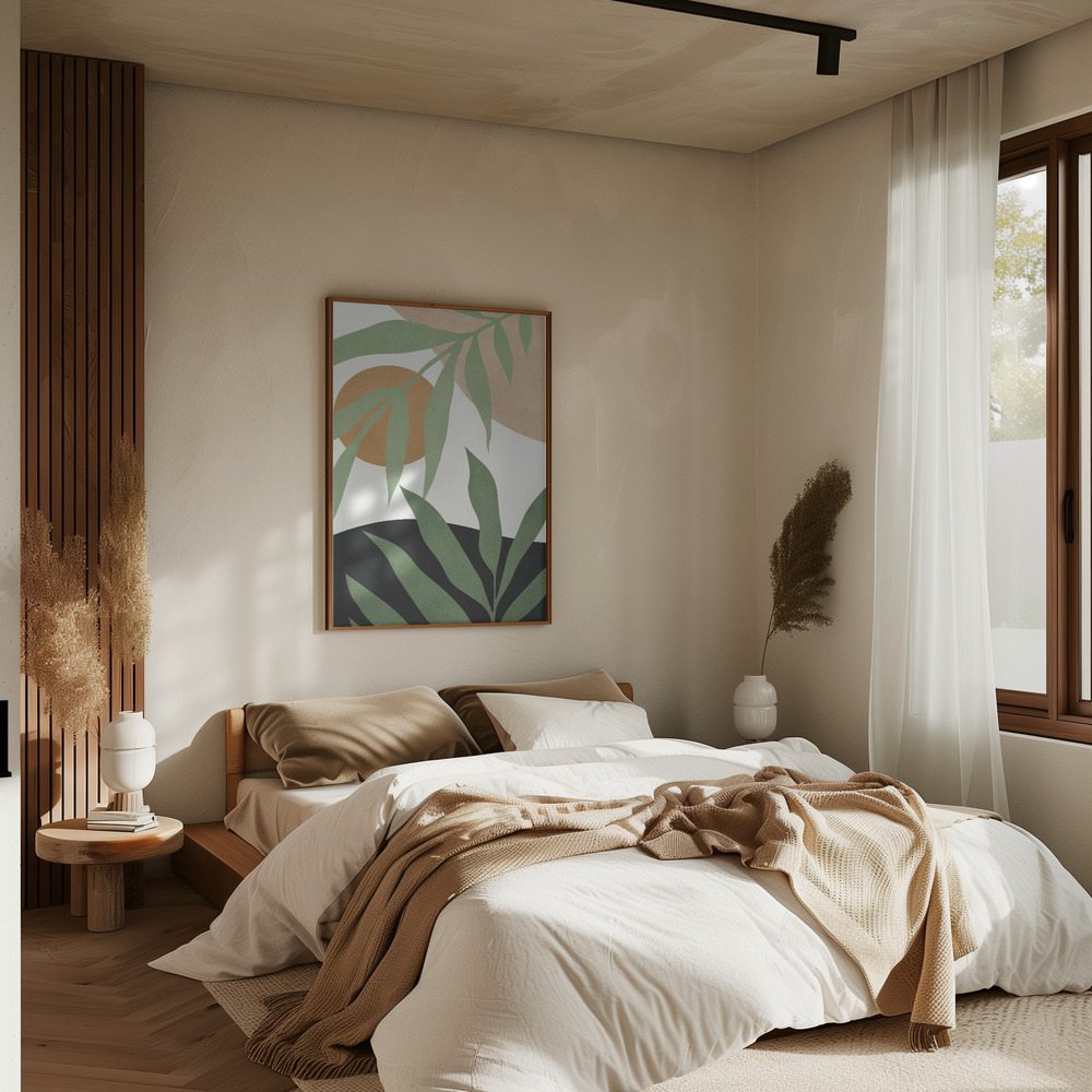 Poster - Floral and tropical 4 in bedroom
