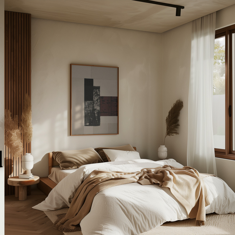 Poster - - Paper Cut No.5 in bedroom
