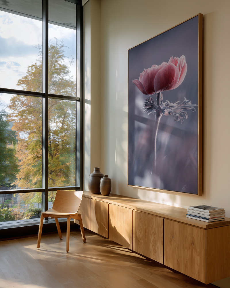 Canvastavla Pink ! So What ? - Tavla in guest room