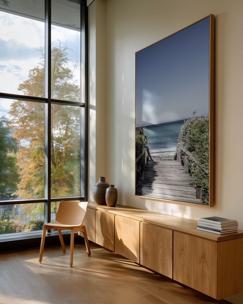 Canvas schilderi - Bay Walk in guest room