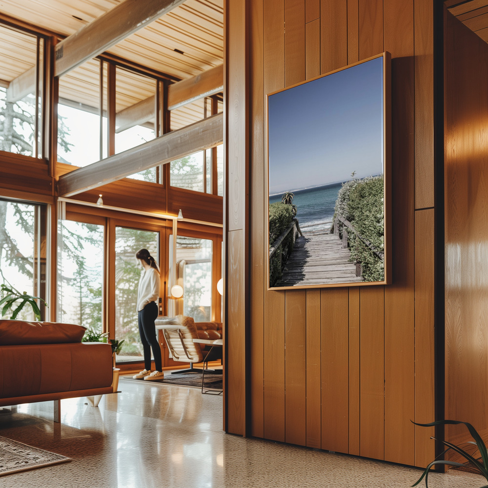 Canvas schilderi - Bay Walk in guest room