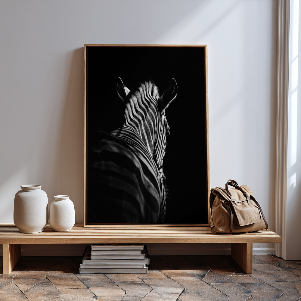 Canvas print - Stepping Down #6 in guest room