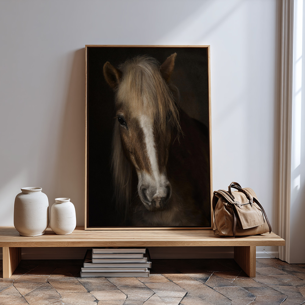 Canvas print - Sapience in guest room