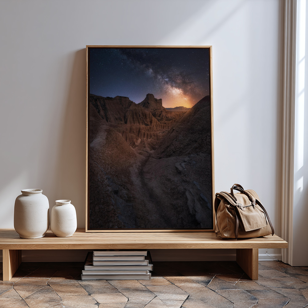 Canvas print - The way in guest room