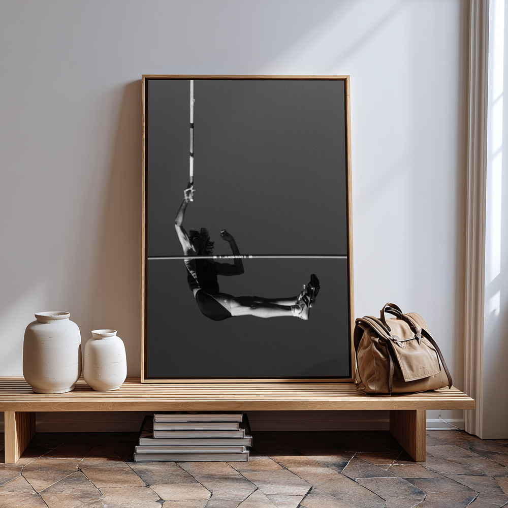 Canvas print - Force of desire III. in guest room
