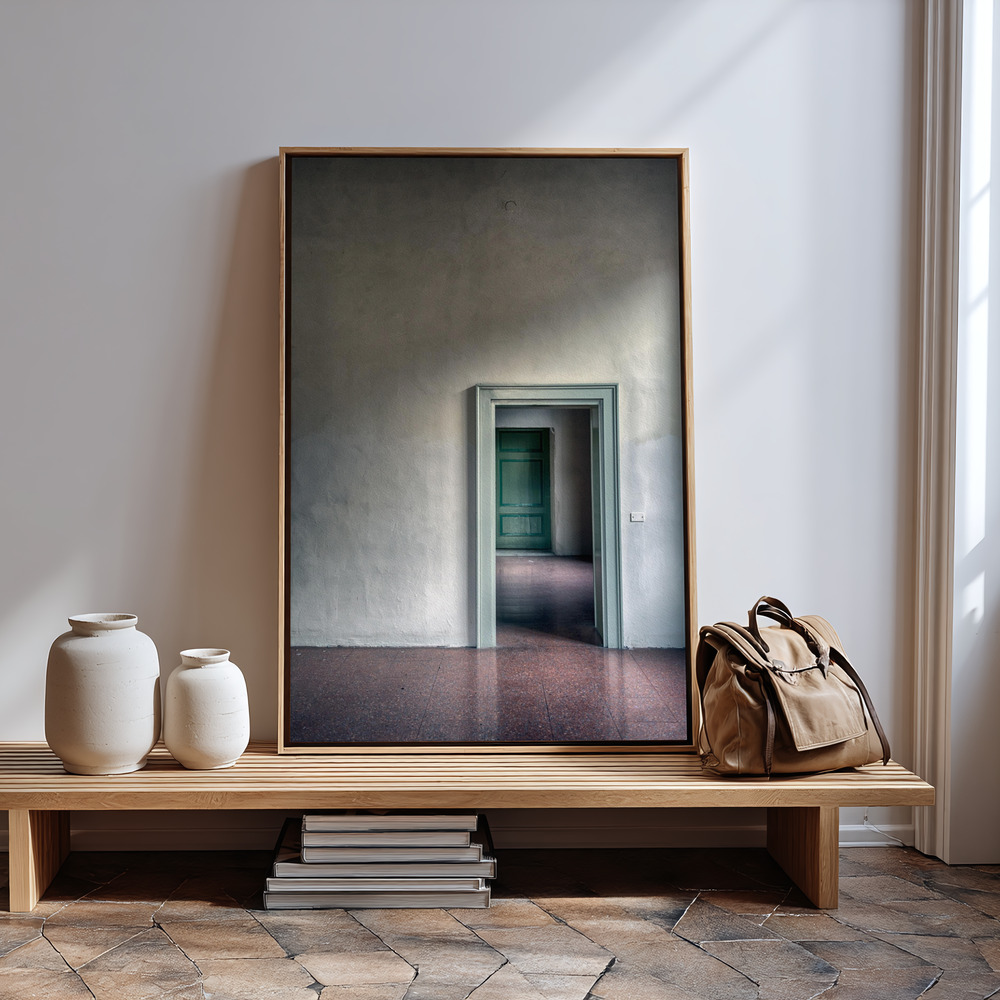 Stampe su tela - The beauty of emptiness in guest room