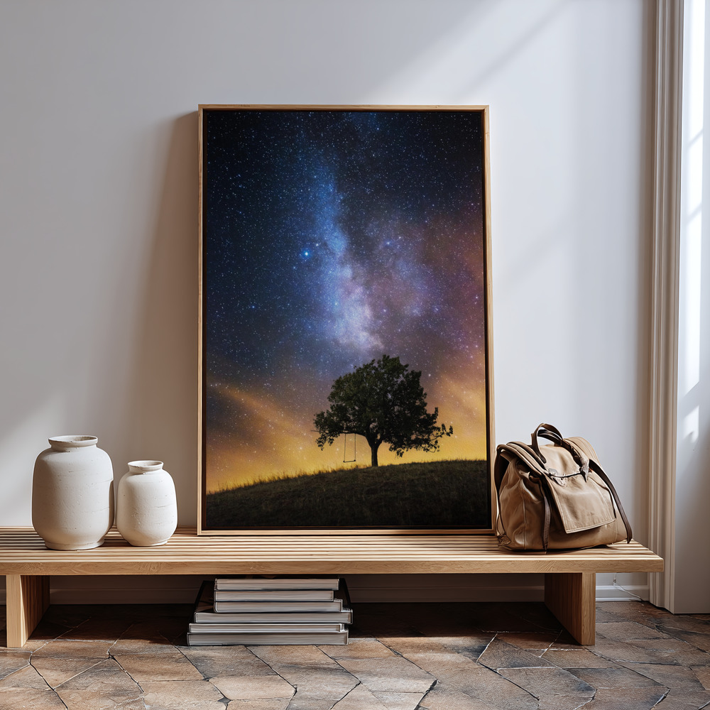 Canvas print - The dreamer's seat in guest room