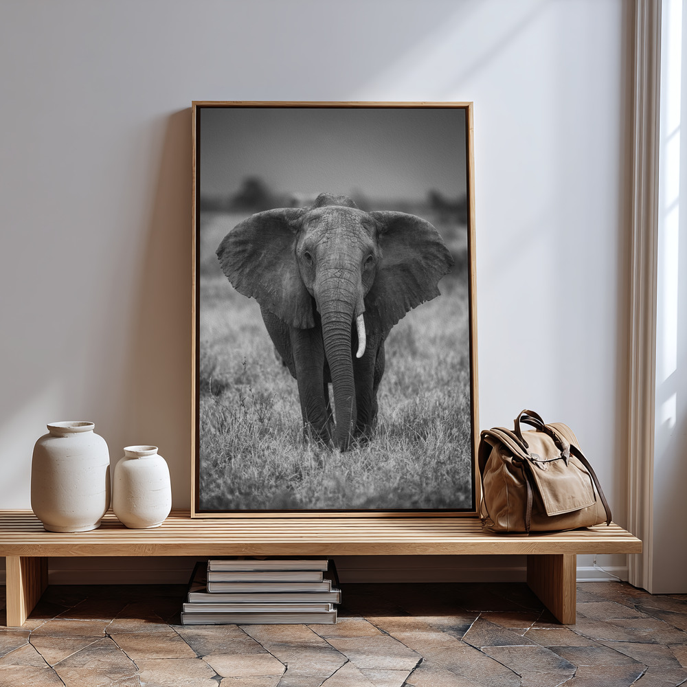 Canvas print - SINGULARITY in guest room