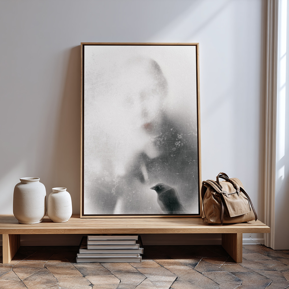 Canvas print - The angry bird... in guest room