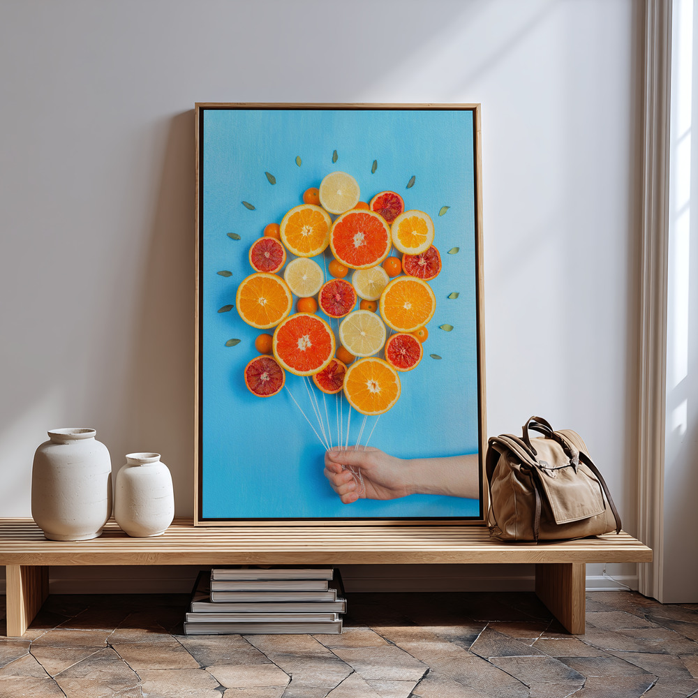 Canvas print - Congratulations on summer! in guest room