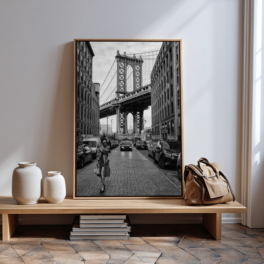 Canvas print - Oblivious in guest room