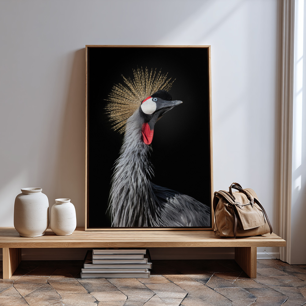 Canvas print - The Queen in guest room