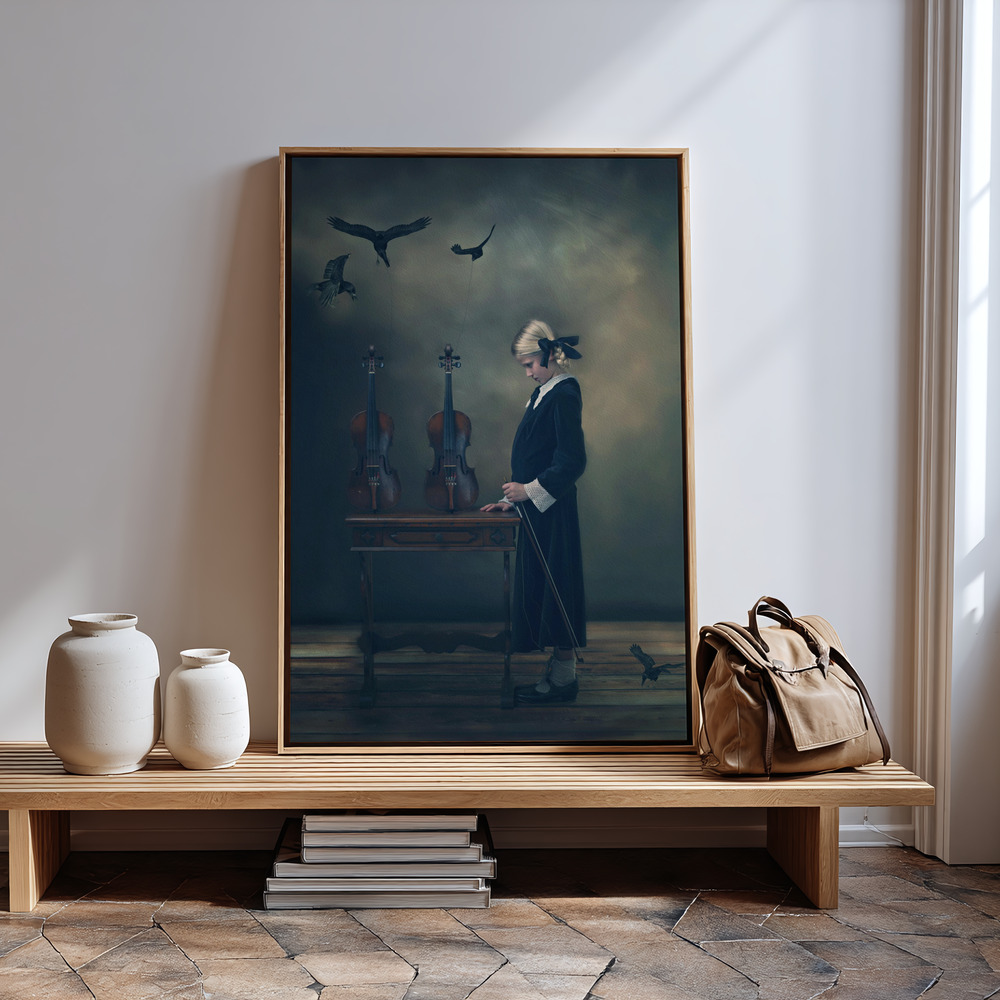 Canvas print - Story in guest room