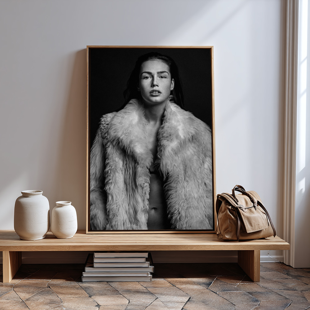 Canvas schilderi - Romi bij de ingang