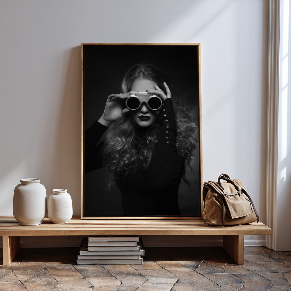 Canvas print - VIKI in guest room