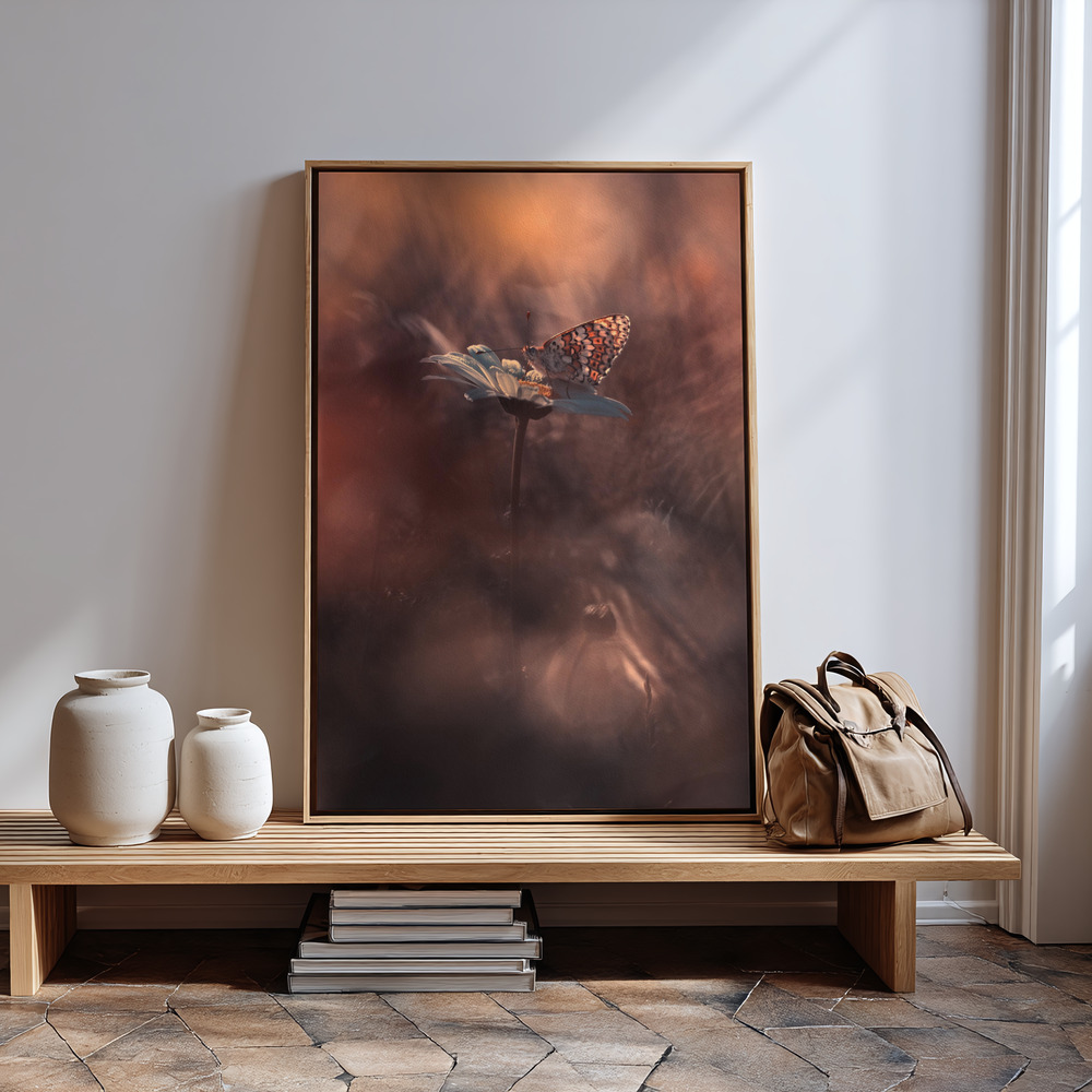 Canvas print - Pyrotechnics in guest room