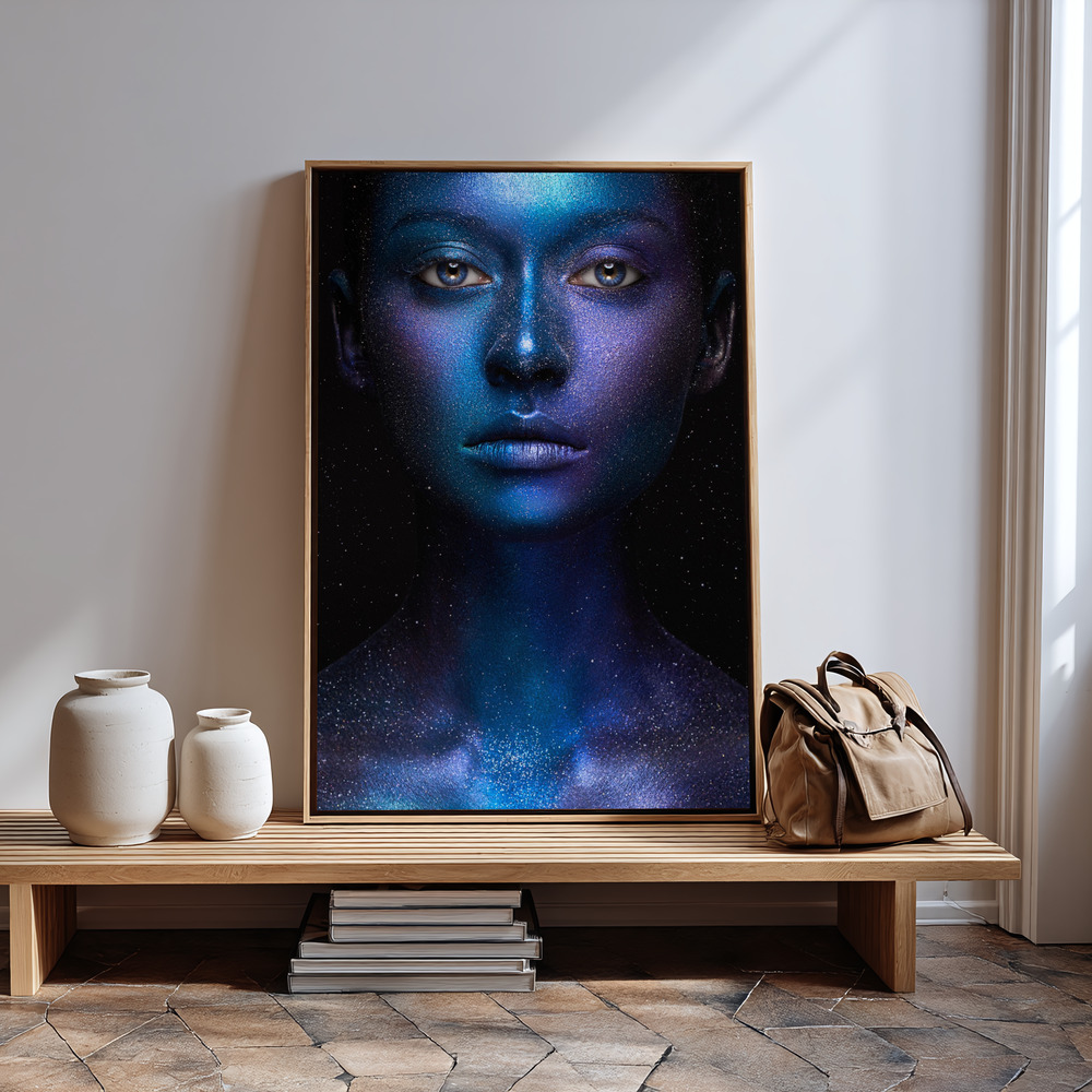 Canvas print - Galaxy in guest room