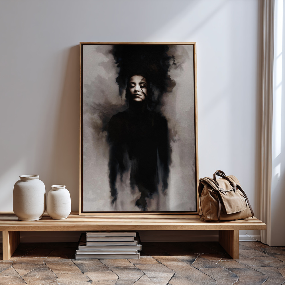 Canvas print - Shady in guest room
