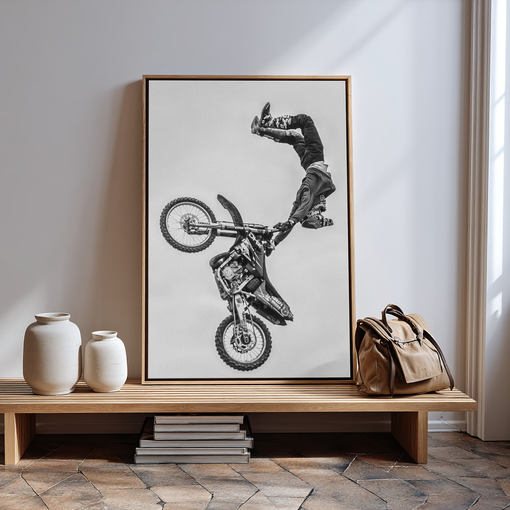 Canvas print - Battle of transcendence 10 in guest room