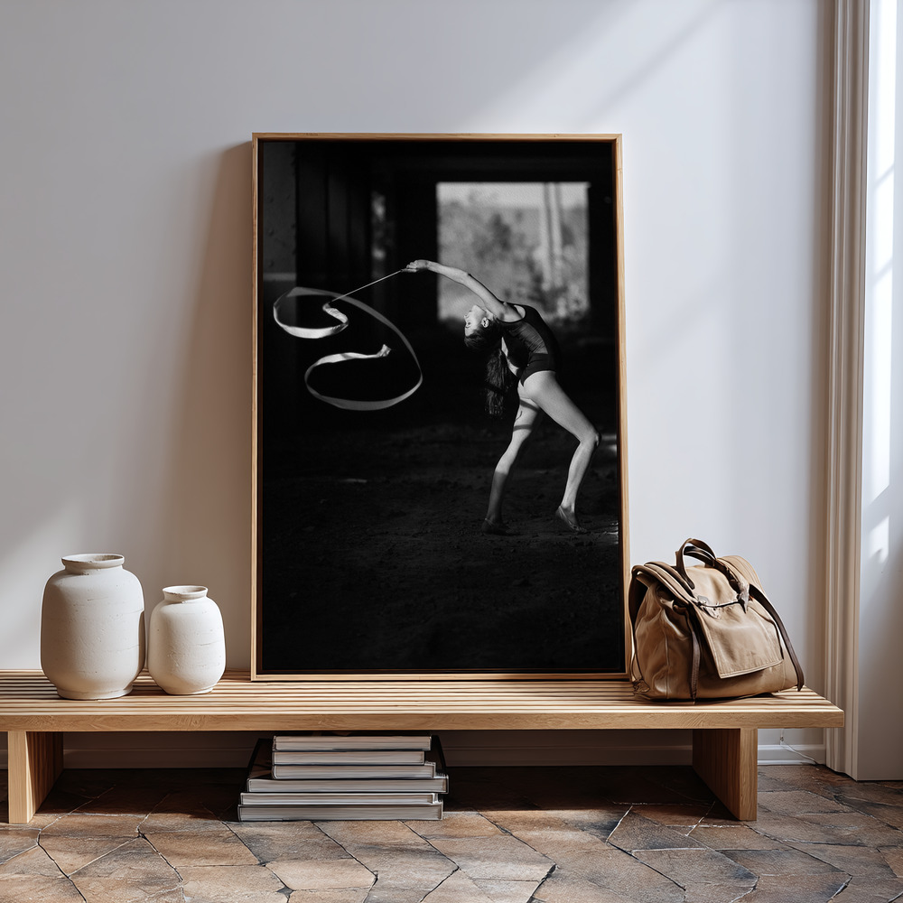 Canvas print - Dance [Radka] in guest room