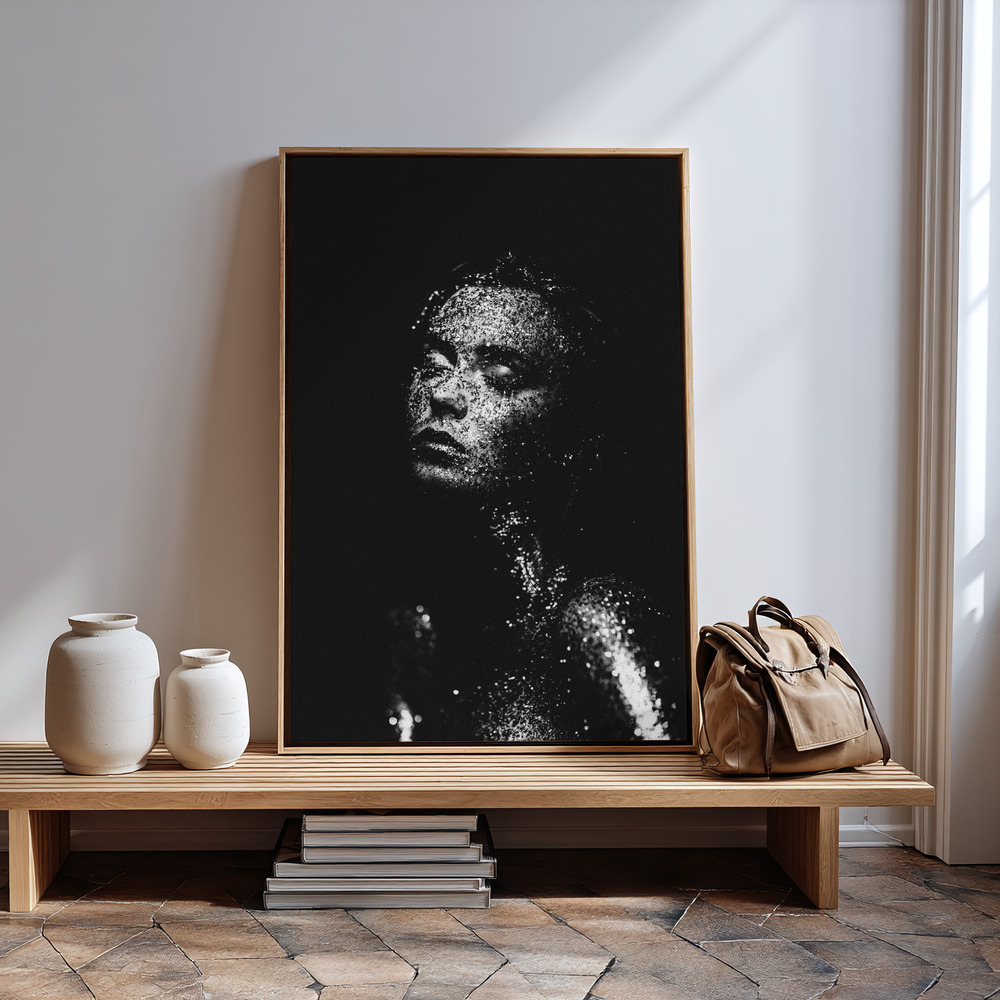 Canvas print - Untitled in guest room