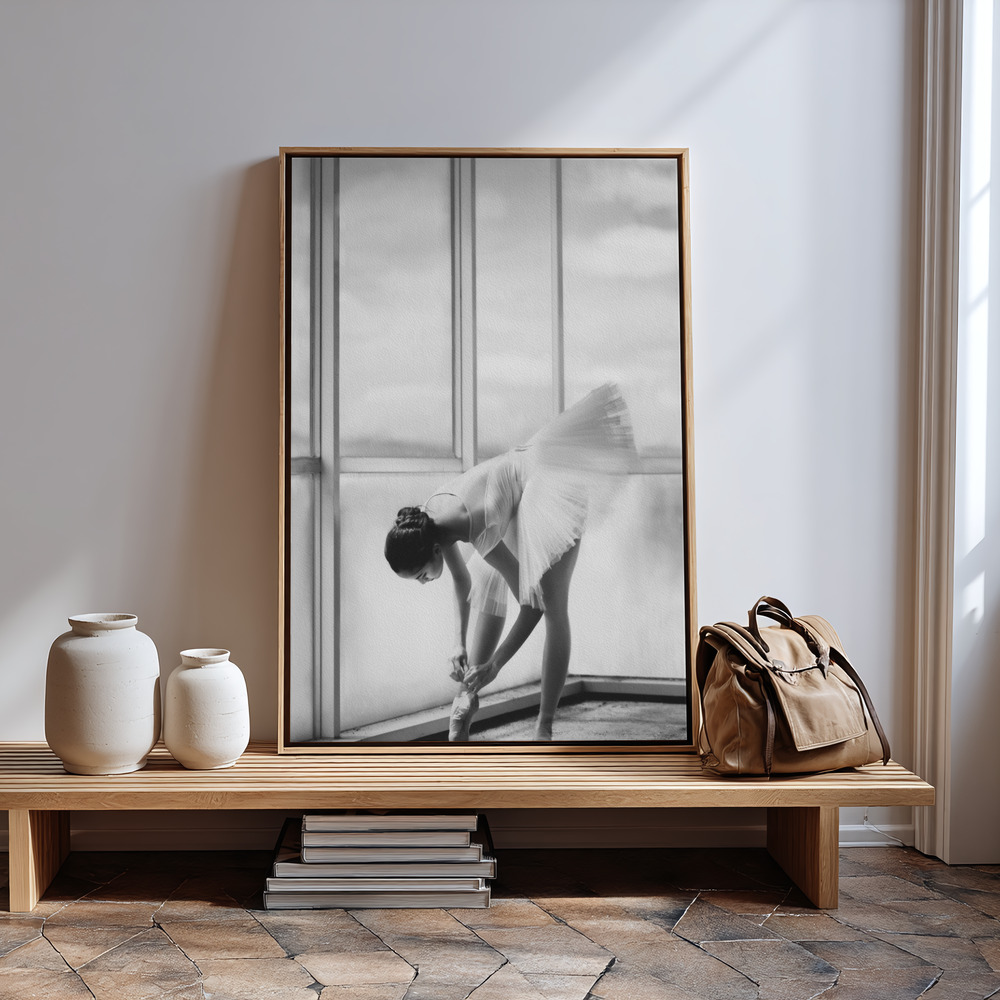 Canvas print - Preparation in guest room