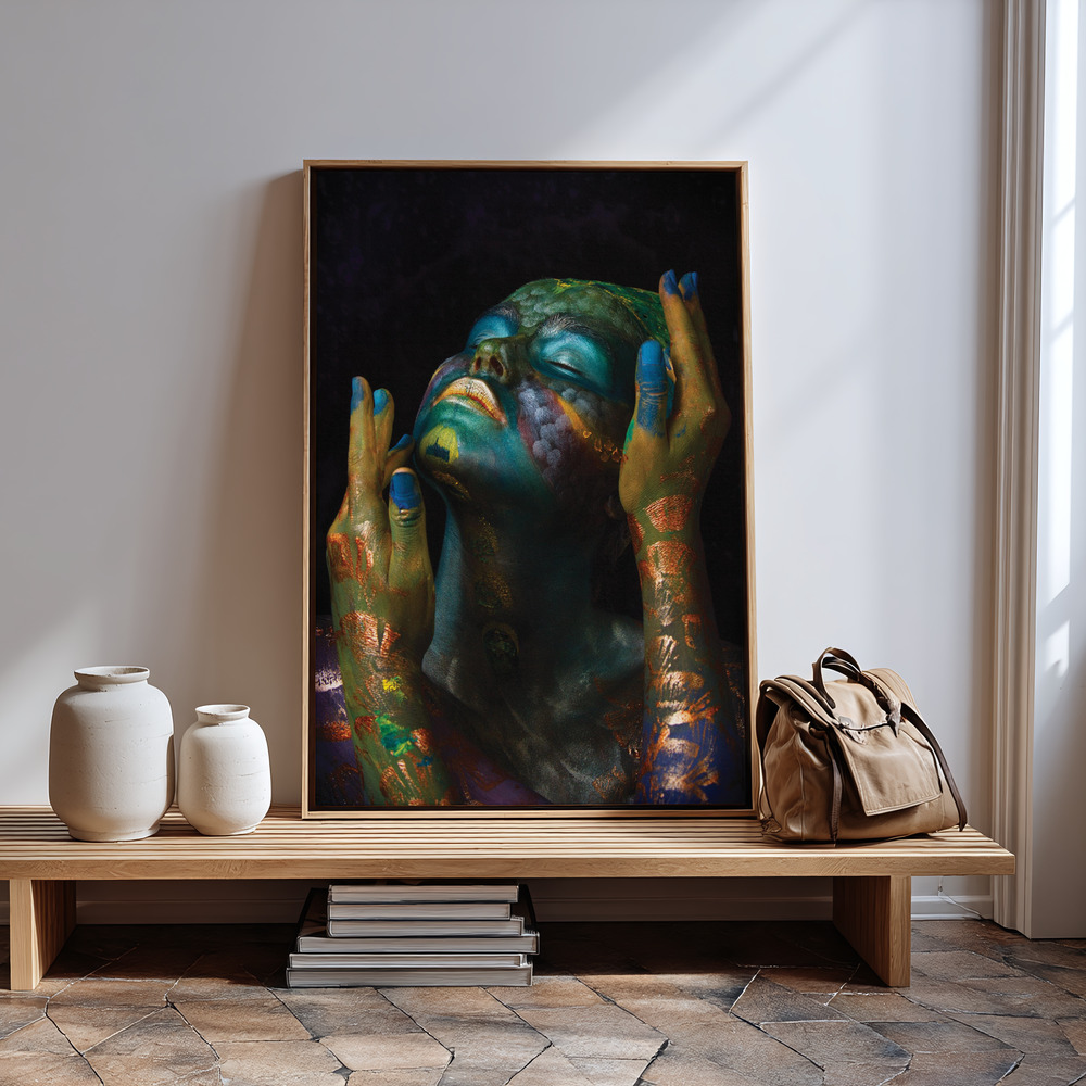 Canvas print - Fish a Oil in guest room