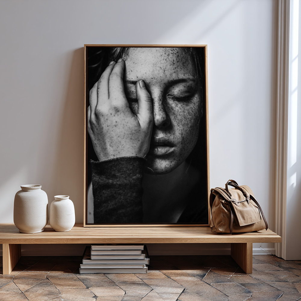 Canvas print - Wilma in guest room