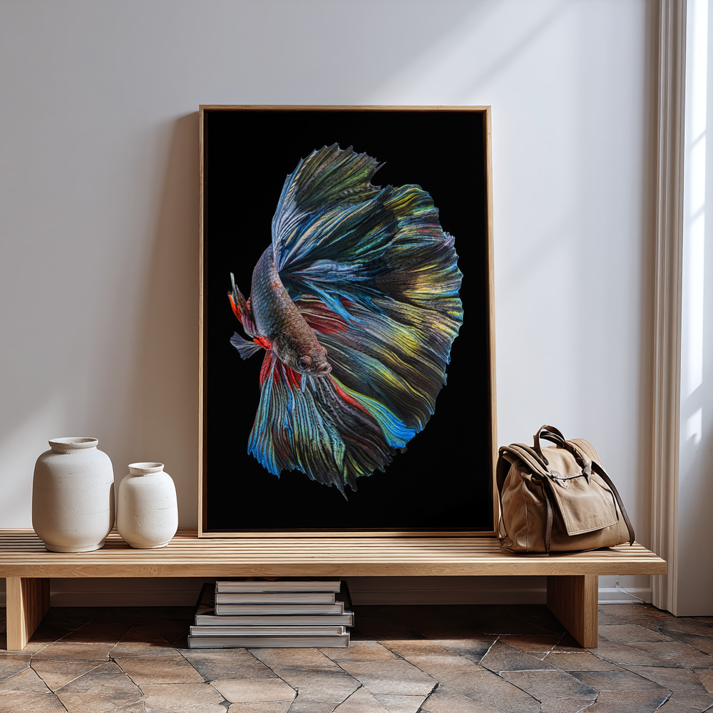 Stampe su tela - The  Betta Fish in guest room