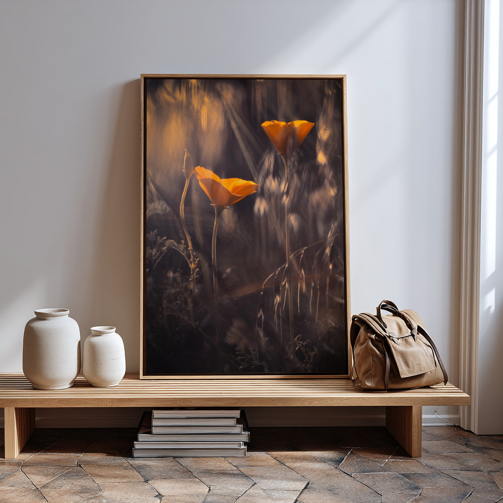 Canvas print - From The Enchanted Secret Garden in guest room