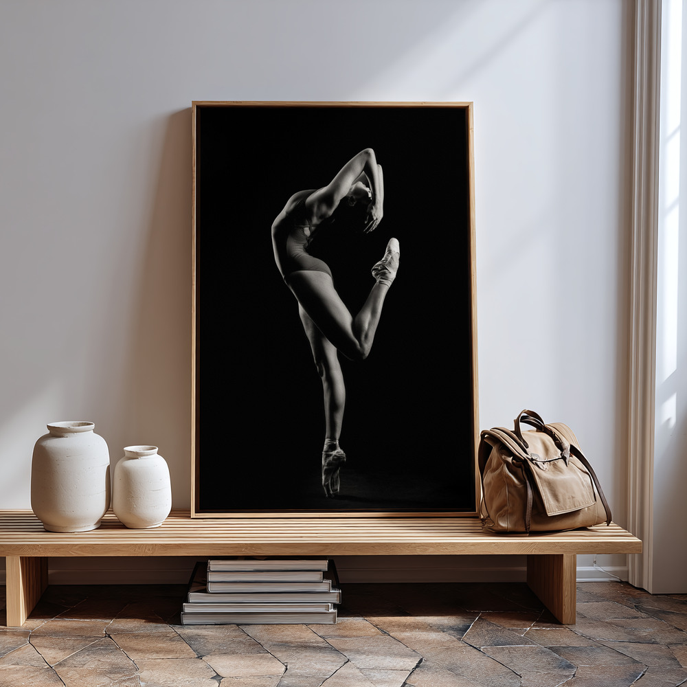 Canvas print - Оля in guest room