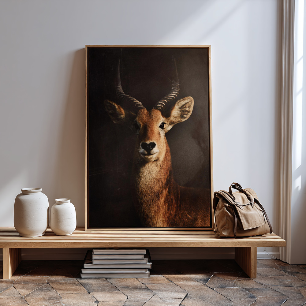 Canvas print - Antelope's Aura in guest room