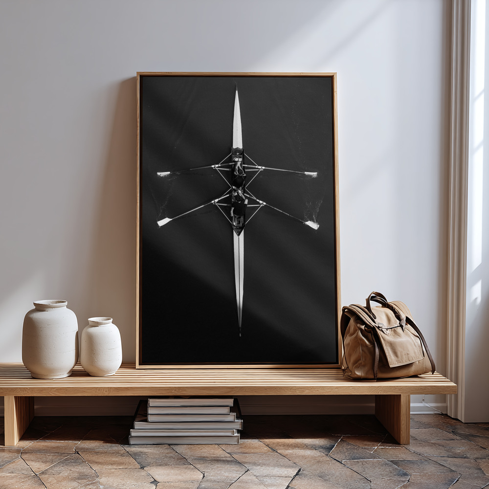 Canvas print - Boat in guest room