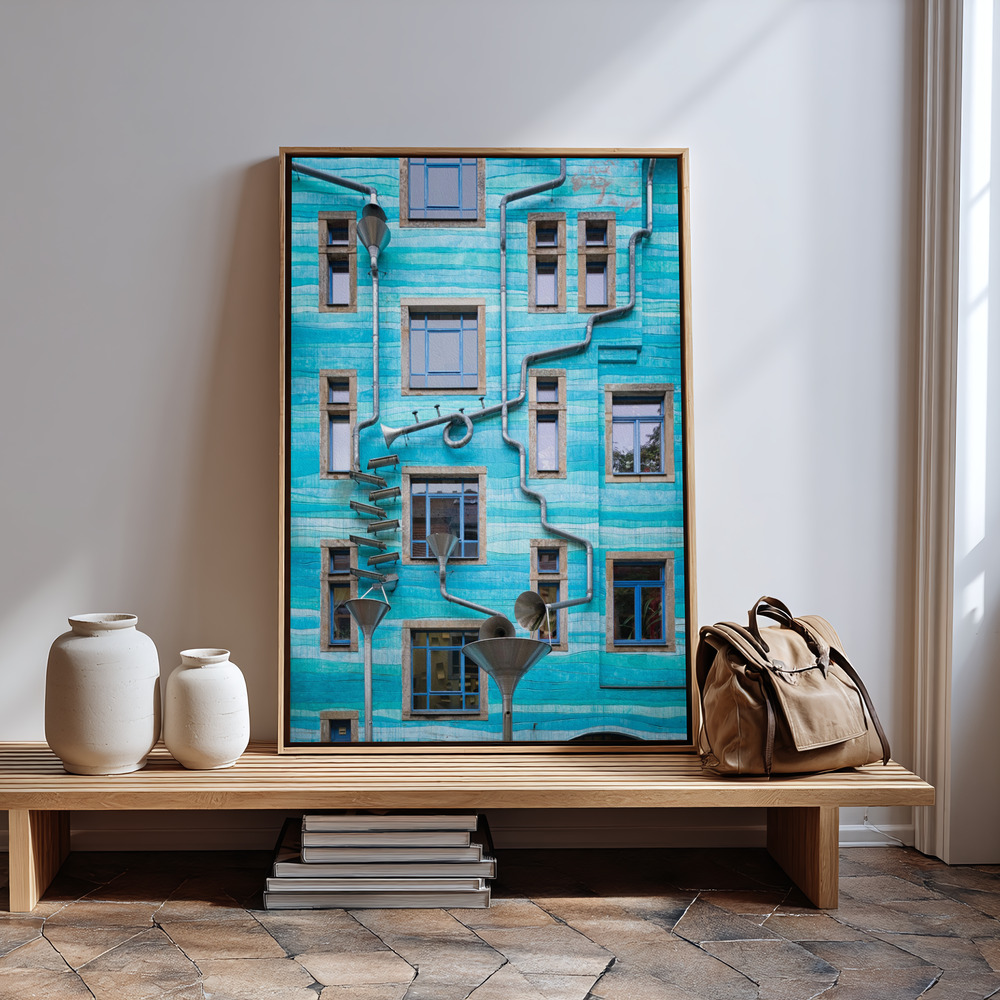 Stampe su tela - Art in the backyard in guest room