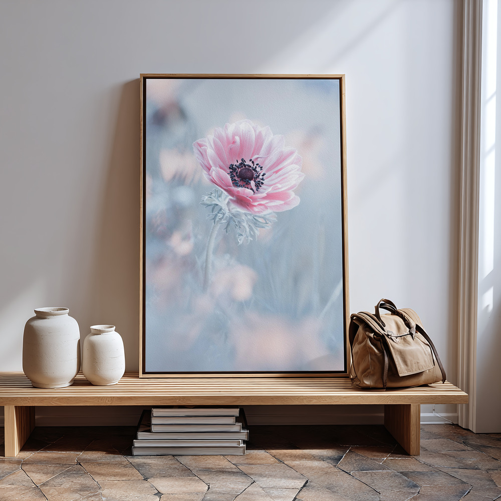 Canvas schilderi - La reine de neiges bij de ingang