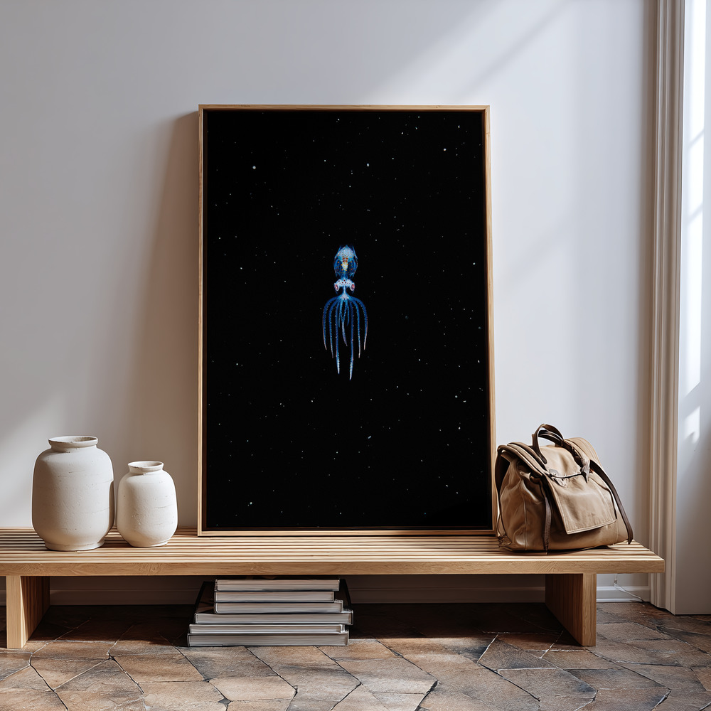 Canvas print - Mars Attack in guest room