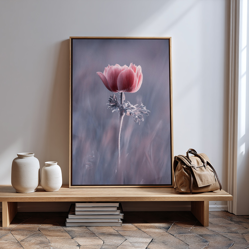 Canvastavla Pink ! So What ? - Tavla in guest room