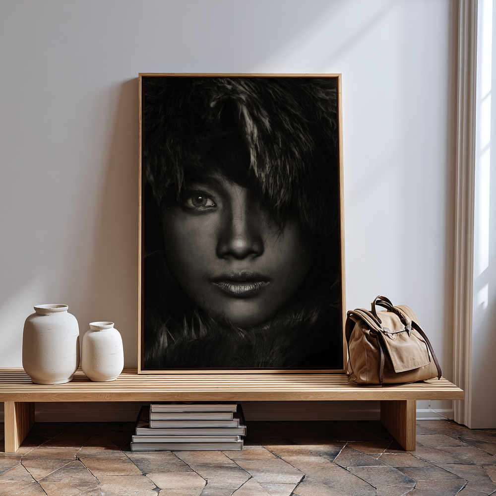 Canvas print - Arya Dhani Prajitno in guest room